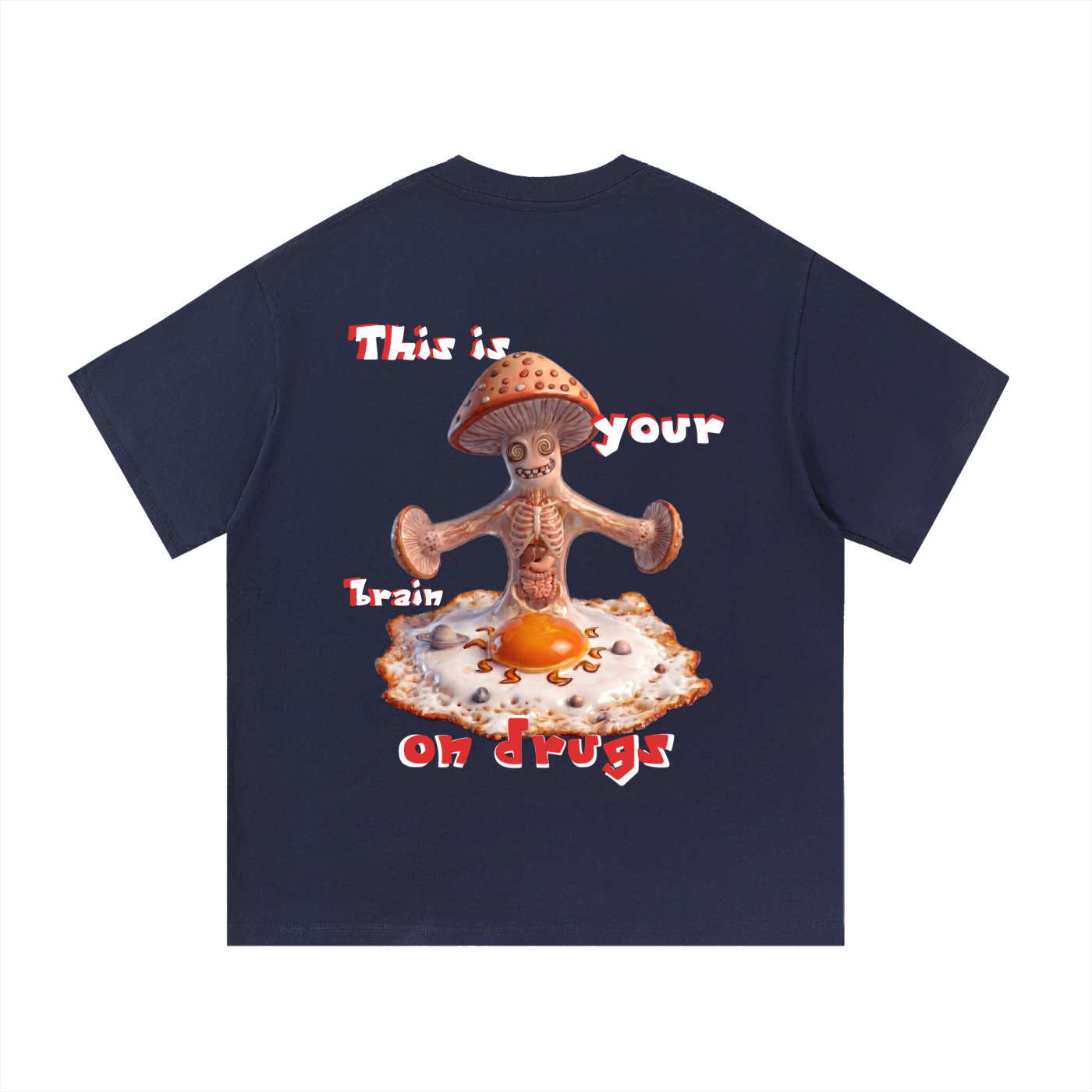 Brain on shrooms