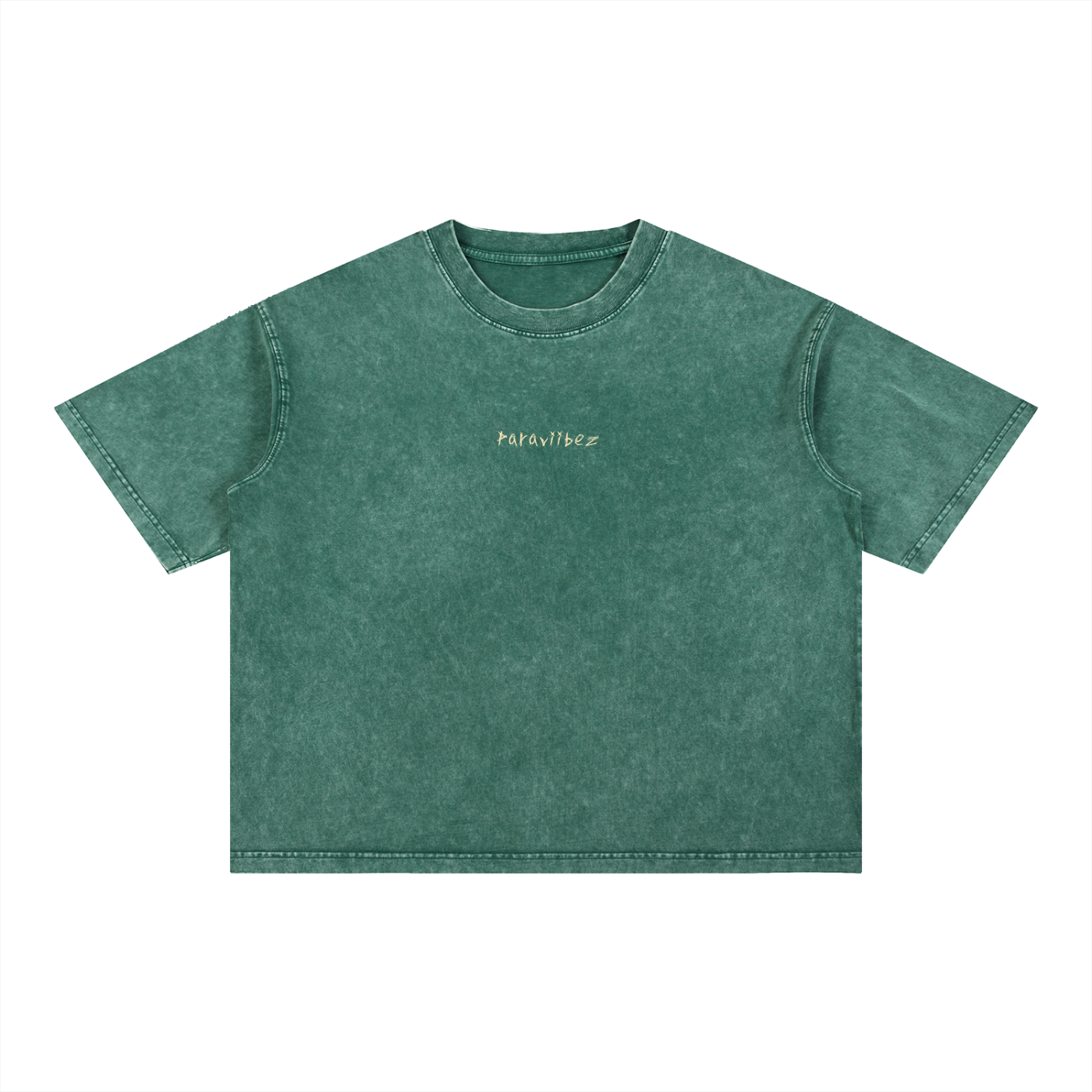 Spider Cannabis Oversized Boxy T-Shirt — Mineral Wash