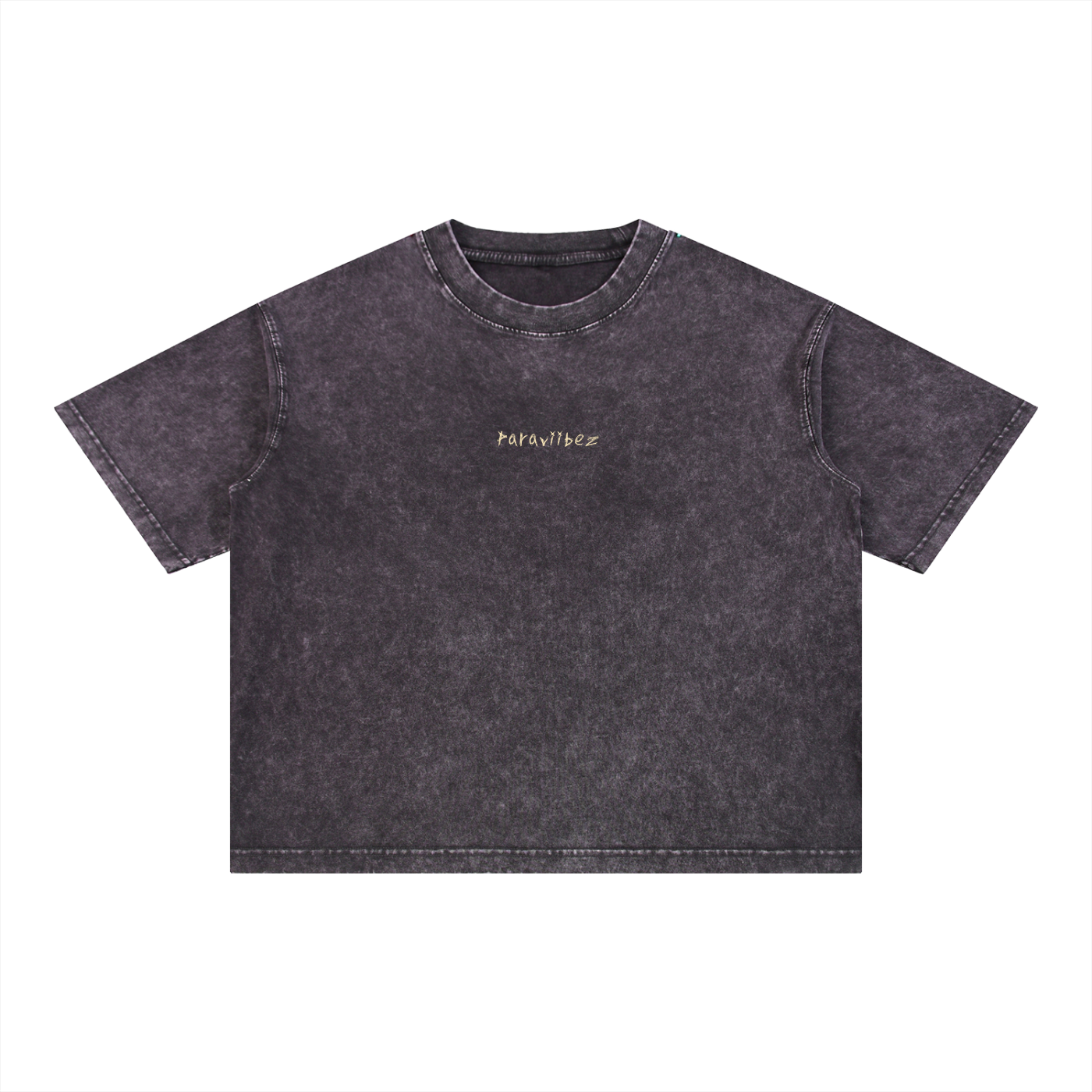 Spider Cannabis Oversized Boxy T-Shirt — Mineral Wash